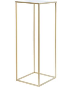Flowerstand DEIA CHE L  25x25xH70cm, golden