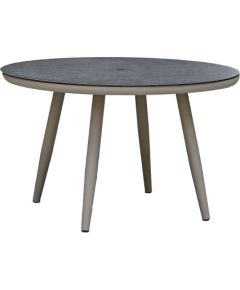 Table SILVA D120xH75cm, greyish beige