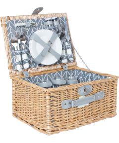 Piknika grozs GINO 4 personām, 40x30xH20cm