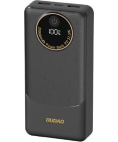 Dudao   Powerbank Dudao K12Pro 22.5W PD 20000mAh USB-A, USB-C - black Black
