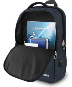 Esperanza ET196 Laptop Backpack 15.6'' Blue