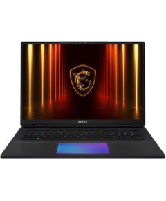 Notebook MSI Titan 18 HX AI A2XWJG CPU  Core Ultra U9-285HX 2800 MHz 18" 3840x2400 RAM 64GB DDR5 6400 MHz SSD 6TB NVIDIA GeForce RTX 5090 24GB ENG Card Reader SD Express Windows 11 Pro Black 3.6 kg TITAN18HXAIA2XWJG-492NL