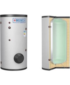 Cordivari karstā ūdens akumulācijas tvertne Vaso Inerziale WB 500L, 8bar, (Tmax 90 °C)