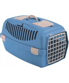 ZOLUX TRANSPORTER "GULLIVER" 2 NIEBIESKI  plastikowe drzwiczki  55x36x35cm