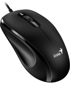 Mouse wire, Genius DX-101, black, optical, 1200DPI