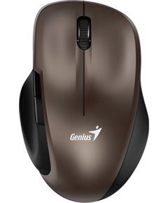 Mouse wireless, Genius Ergo 8200S, chocolate, optical, 1200DPI