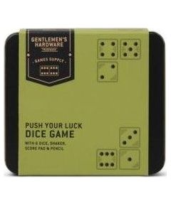 Gentlemens Hardware DICE GAME Push Your Luck