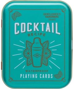 Gentlemens Hardware Karty do gry Cocktail