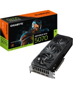 GIGABYTE GeForce RTX 5070 WINDFORCE SFF 12G Graphics Card - 12GB GDDR7, 192bit, PCI-E 5.0, 2512MHz Core Clock, 3 x DP 2.1b, 1 x HDMI 2.1b, DLSS 4, GV-N5070WF3-12GD
