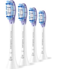 Philips Sonicare G3 Premium Gum Care Standard zobu birstes uzgaļi, 4gab, balts - HX9054/87