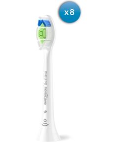 Philips Sonicare W2 Optimal White zobu birstes uzgalis, 8 gab, balti - HX6068/87