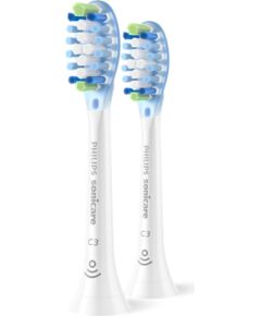 Philips Sonicare C3 Premium Plaque Defence zobu birstes uzgalis (2gab) balts - HX9042/87