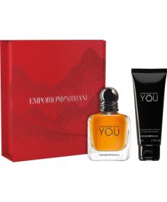 SET Giorgio Armani Stronger With You EDT spray 50ml + SHOWER GEL 75ml