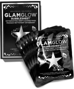 Glamglow Set, BubbleSheet, Oxygenating & Purifying, Sheet Mask, For Face, 6 pcs For Women