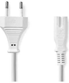 Nedis PCGP11040WT30 Strāvas kabelis Euro Plug - IEC-320-C7 / 3m