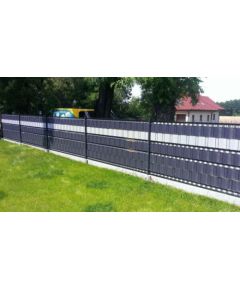 Žoga lamile MIKKO Economy 3500x19cm RAL7016, tumši pelēka + 28 gab. turētāji