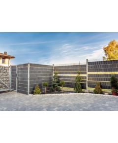 Žoga Lamile MIKKO RATTAN 12,75x0,19m MK-03, tumši pelēka