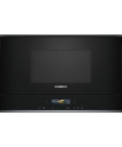 Siemens BF722R1B1 microwave Black Solo microwave Built-in 21 L 900 W