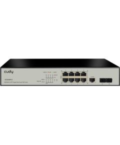 Cudy GS2008PS2 network switch Managed L2 Gigabit Ethernet (10/100/1000) Power over Ethernet (PoE) Black