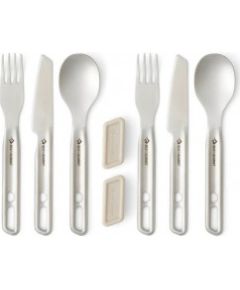 Sea To Summit Ēdamrīku komplekts DETOUR Stainless Steel Cutlery Set 2P, 6 pcs