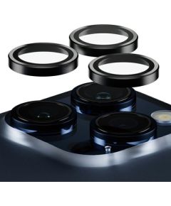 PanzerGlass Hoops Camera iPhone 15 Pro 6.1" | 15 Pro Max 6.7" czarny|black 1139 camera lens protector hoop optic rings