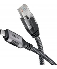 Goobay USB type C 3.1 - RJ45 FTP cat.6 network cable - 1,5m