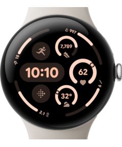 Smartwatch Google Pixel Watch 3 45mm Wifi Silver/Porc LF
