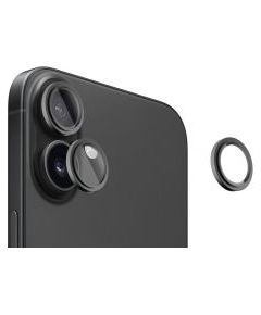 Evelatus Apple  iPhone 16 / 16 Plus Camera Lens Protector Armor Black