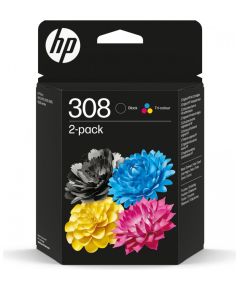Tinte kasete HP 308 Black/Colour Combo 2 pack