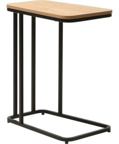 Kafijas galds HEDVIG 50x32xH60cm oša/melns