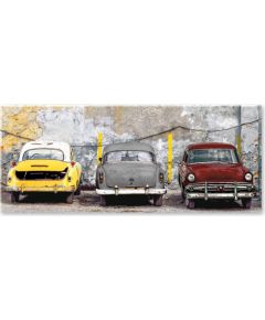 Foto glezna 50x125cm COLORFUL CARS