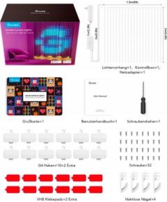 Govee H70B1 Curtain Light | LED SET Wi-Fi, Bluetooth, RGBIC, IP65