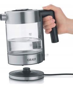 Tējkanna Graef WK 300 Water Kettle transparent/steel
