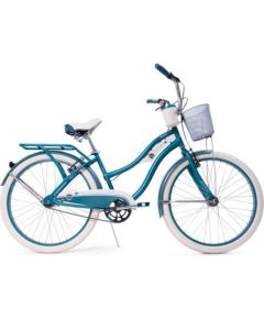 Huffy Duluxe Cruiser Sieviešu velosipēds, 26", Smaragda krāsā