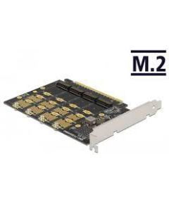 DeLOCK PCIe 16x card> 4x internal NVMe M.2, controller