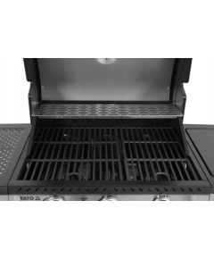 Yato YG.GAS GRILL 3+1 STAINLESS STEEL 11.2KW