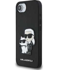 Karl Lagerfeld PU Saffiano Karl and Choupette Case Чехол для Apple iPhone 16e