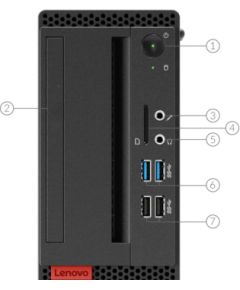 LENOVO ThinkCentre M725s AMD Ryzen 3 PRO 2200G 7GB DDR4 256GB SSD WIN10 PRO (atjaunots)