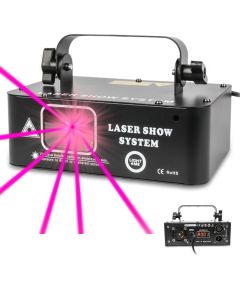 LIGHT4ME LASER RGB GEOMETRIC 500mW lāzeru projektors