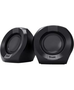 Trust Polo speaker set 4 W Universal Black 2.0 channels 1-way