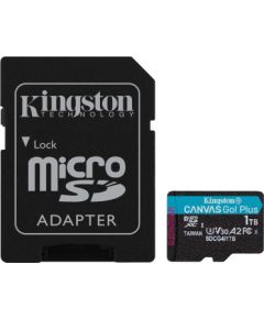 KINGSTON microSDXC Canvas Go Plus 1TB + Adapter