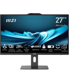 MSI AIO PRO AP272P 1M-845EU Core7-150U 27" IPS LED FHD Non-Touch Anti-Glare 16GB SSD1TB M.2 AX211 WiFi 6E Windows 11 Pro Black