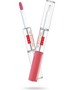 Pupa Made To Last Lip Duo Liquid Lip Colour Colour & Topcoat Waterproof Long Lasting wodoodporna pomadka w płynie i błyszczyk 008 2x4ml