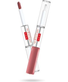 Pupa Made To Last Lip Duo Liquid Lip Colour Colour & Topcoat Waterproof Long Lasting wodoodporna pomadka w płynie i błyszczyk 010 2x4ml