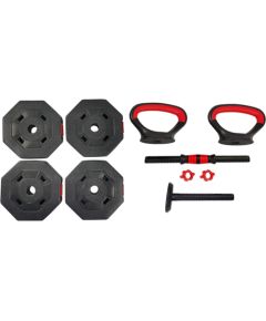 Energetic Body Hantele 10kg. ar cementa pild. EB
