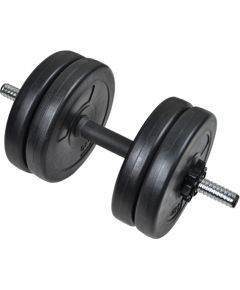 Energetic Body Hantele 10kg + 1kg ar cementa pild. EB