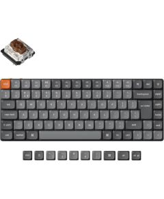 Keychron K3 Max 75% Bezvadu Mehāniskā Tastatūra RGB / Brown Switch
