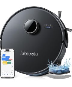 Lubluelu L15 Робот-пылесос 3-в-1 5000Pa LiDAR Управление через приложение Черный