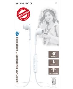 Vivanco wireless headset Smart Air 3, white (38908)