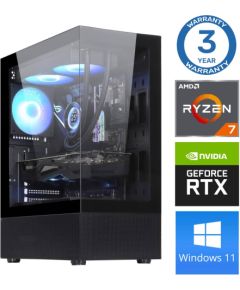 INTOP Ryzen 7 5700X 32GB 500SSD M.2 NVME RTX4060Ti 8GB WIN11Pro